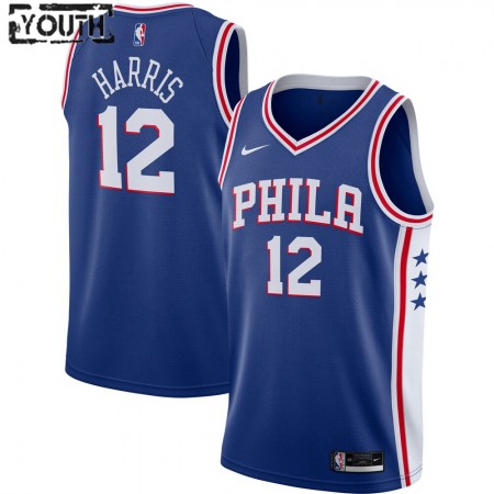 Camiseta Niños NBA Philadelphia 76ers Tobias Harris 12 2020-21 Nike Icon Edition Swingman